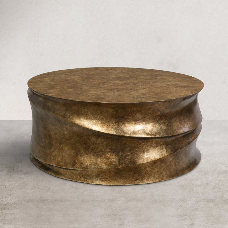 Wayfair brass coffee table discount